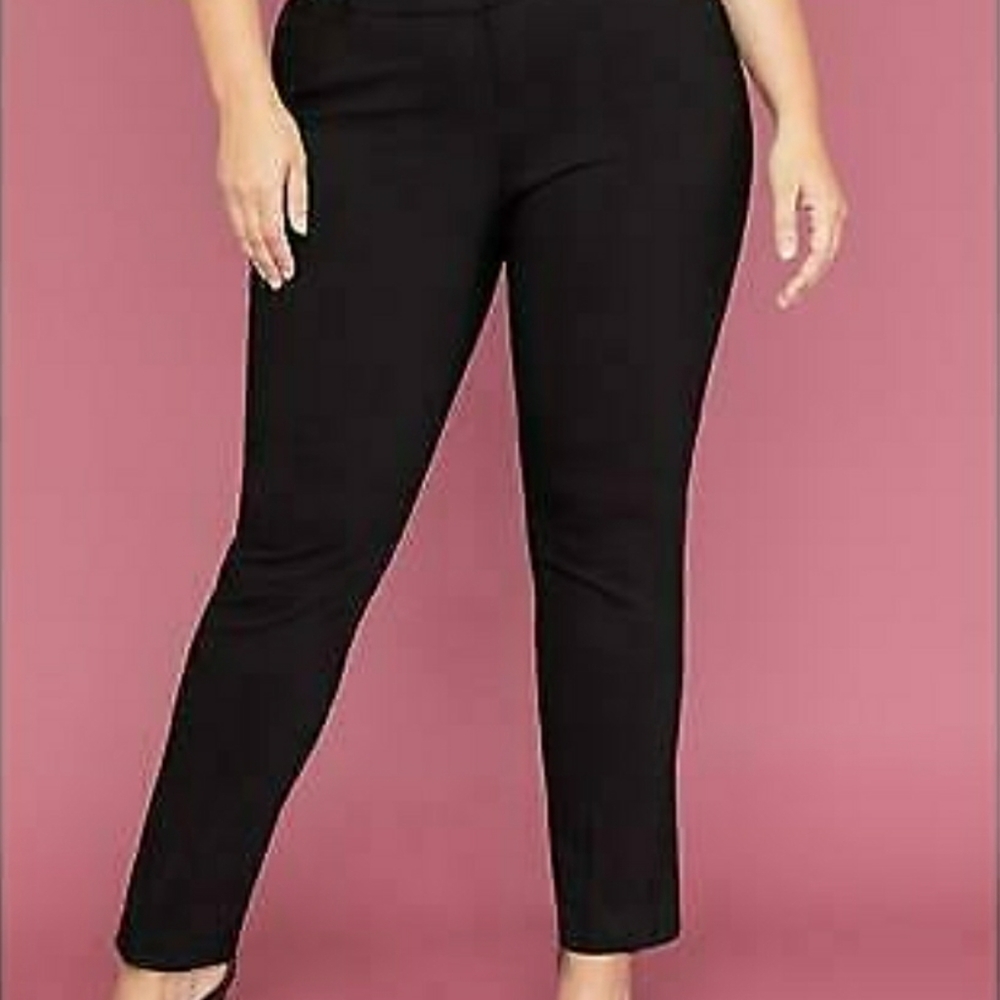 Lane Bryant 20 Black Trouser